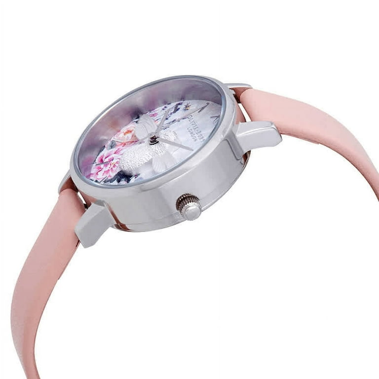 Olivia Burton Women s Silver Dial Watch OB16GH09