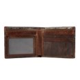 thumbnail image 4 of Tonnylam Cartera Corta Para Hombre Con Estampado De Dragón En Relieve De Piel De Vaca De Primera Capa Con Cera De Aceite, 4 of 5