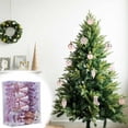 thumbnail image 1 of Gran Descuento, Paquete de regalo con combinación de adornos navideños, bola navideña y campana, colgante para árbol de Navidad, juego de bolas navideñas Akmoler, 1 of 9