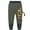 Army green Robot, variant on QEFJNO Toddler and Little Boys Cotton Pull On Active Jogger Kids Long Pants Casual Sweatpants 1Pcs Blue Excavator 3T