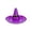 A001- Purple, variant on 14 X 9 Inch Halloween Candy Dish Witch Hat Shaped Purple Halloween Decor Plastic Serving Tray for Halloween Party Table Display Halloween Party Supplies 1 Piece