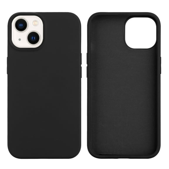 For Apple iPhone 16 Matte Simple Shockproof Protective Hybrid Case Cover Black