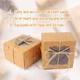 thumbnail image 3 of 20 Cajas de regalo de papel con ventanas para regalos y postres, cajitas para cupcakes pequeñas con ventanas en forma de corazón o cuadradas (8*8*4cm) ER, 3 of 5