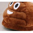 thumbnail image 4 of One Size (36-42) Cartoon Plush Slipper Expression Slippers, Winter Warm Unisex Non-slip Shoes, 4 of 5