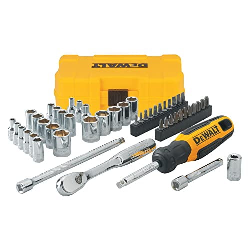 DeWALT DWMT81610 50 Piece Mechanics Tool Set Kit Walmart