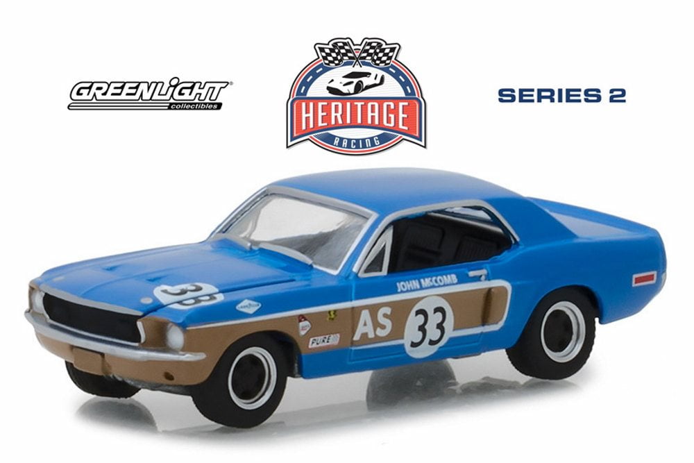 Details about    Greenlight 1:64 1968 Ford Mustang  No Packaging Toys Alloy 