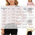 thumbnail image 3 of Fesfesfes Girls Ruffle Shoulder Long Sleeve Top Bow Detail Crew Neck Pullover Shirt, Cute Casual Autumn Winter Outfit for Kids Ages 0-8 Years, 3 of 6