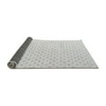 thumbnail image 2 of Ahgly Company Indoor Square Abstract Gray Modern Area Rugs, 8' Square, 2 of 4