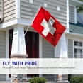 thumbnail image 2 of ANLEY Fly Breeze 3x5 Foot Switzerland Flag - Swiss Flags Polyester, 2 of 6
