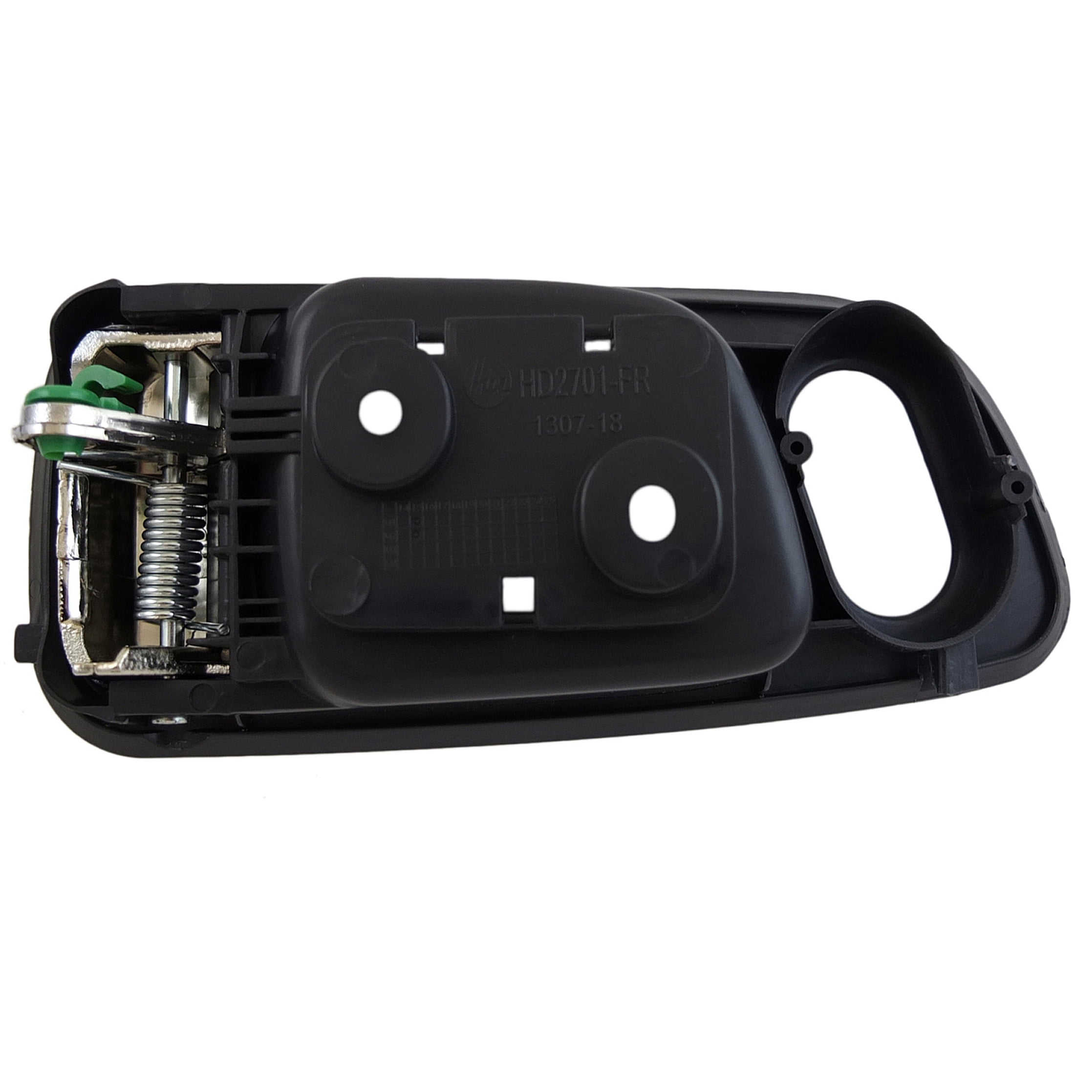 Dorman 96506 Front Passenger Side Interior Door Handle for Specific Honda Models, Gray; Chrome