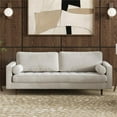 thumbnail image 6 of Pemberly Row Modern / Contemporary Performance Velvet Sofa in Silver, 6 of 6