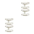 thumbnail image 4 of Transemion 4Pcs Decorative Waist Safety Pins Elegant Shawl Clips for Shirt Dresses Style A 2Set, 4 of 6
