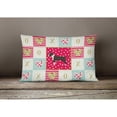 thumbnail image 3 of Staffordshire Terrier Love Canvas Fabric Decorative Pillow, 3 of 3