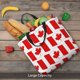 thumbnail image 5 of Fotbe Canada Bolsa Tote con Estampado para Mujer, Bolsos con Cremallera, Bolsa de Hombro Casual de Gran Capacidad con Bolsillos Internos, 5 of 7