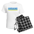 thumbnail image 4 of CafePress - Pro Ukraine Pride Ukrainian Flag ??????? Pajamas - Women's Short Sleeve Print T-Shirt and Pants Light Cotton Pajama Set, 4 of 7