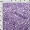 thumbnail image 3 of oneOone Silk Tabby Medium Purple Fabric Moire Quilting Supplies Print Sewing Fabric By The Yard 42 Inch Wide, 3 of 4