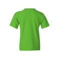 thumbnail image 3 of Gildan - Heavy Cotton Youth T-Shirt - 5000B - Electric Green - Size: S, 3 of 3