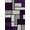 Purple Grey, variant on Premium 3D Hand Carved Modern 5x8 5x7 Rug Contemporary 3995 Purple Grey Gray
