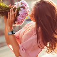 thumbnail image 5 of Correa Con Grabado Floral Compatible Con Apple Watch Band De 38 Mm, 40 Mm, 41 Mm, 42 Mm, 44 Mm, 45 Mm, 46 Mm, 49 Mm, Correa De Silicona Brillante Con Diseño De Flores Silvestres Para Iwatch Band Serie, 5 of 5