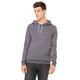 thumbnail image 1 of Sudadera unisex con capucha y forro polar de esponja DK GRY MARB FLC L Bella + Lienzo 3719, 1 of 1