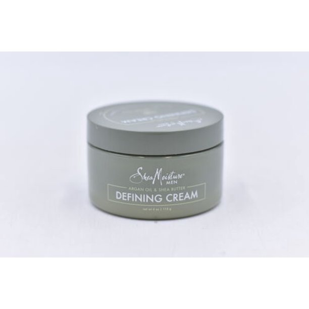 Shea Moisture Men Argan Oil and Shea Butter Defining Cream, 4 oz