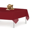 thumbnail image 6 of Burgundy 6 Pack Premium Disposable Plastic Tablecloth 54 Inch. x 108 Inch. Rectangle Table Cover By Grandipity, 6 of 7