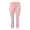 thumbnail image 3 of Aayomet Womens Workout Leggings Fast Warm German Velvet Leggings Trousers High Waist Seamless Embroidery Belly Closing (Pink, L), 3 of 4