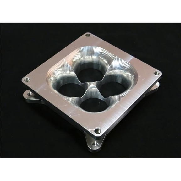 SS4150-4500-1.5AL 1.5 in. Tall Aluminum Super Sucker Spacer Adapter for 4150 Series Carb To 4500 Manifold
