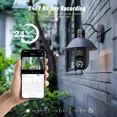 thumbnail image 2 of Cankypu 2.4GHz Light Bulb Security Camera 1080P Security Cameras Wireless Outdoor Indoor 360°Color Night Vision, Motion Detection, Audible Alarm, Two-Way Talk, Easy Installation, 2 of 9