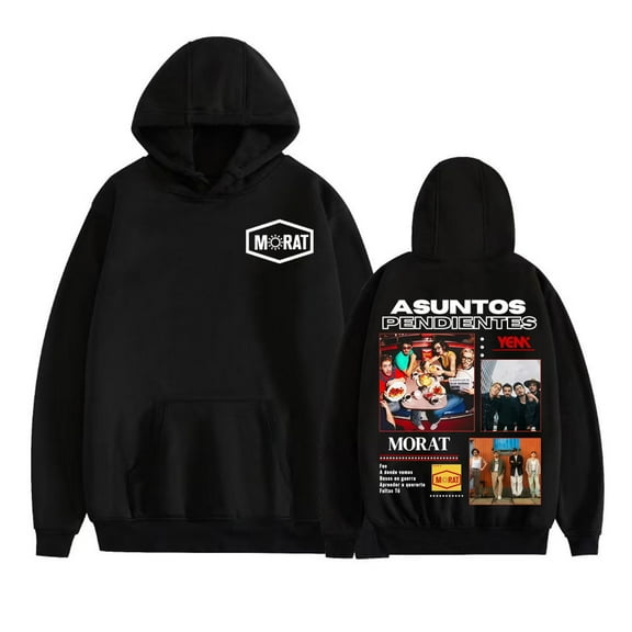 Morat Asuntos Pendientes 2025 Tour Merch Unisex Oversized Fleece Lined Hoodie - Casual Pullover