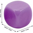 thumbnail image 4 of YISITIAN 30PCS Fun Blank Dice Set, 16MM Plastic 6 Sided Round Corners Dice Cubes, Polyhedral Dice Set, DIY Puzzle Round Corner for Classroom Teaching, Board Games, Dices Game, Parties CA919-2795, 4 of 9