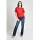 thumbnail image 4 of Blusa tejida de manga corta /Juvenil, 0257 (Rojo) rojo CH, 4 of 4