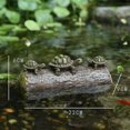 thumbnail image 1 of destyer Turtle Floating Ornament Garden Statue Animal Figurines Lifelike for Pond, 1 of 9