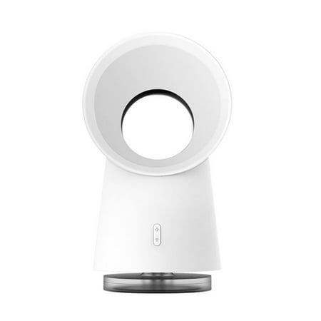 

SHENGXINY Bladeless Desktop Fan With Light 3 In 1 Portable Mini Desktop Chill-down USB Fan Desktop Bladeless Fan USB Rechargeable Humidifying Fan Office Misting Fan