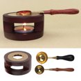 thumbnail image 1 of Calentador de cera de herramientas de horno de sellado Herramienta de sellado Varillas Estufa Olla con shamjiam Cuchara y horno para derretir cera, 1 of 8