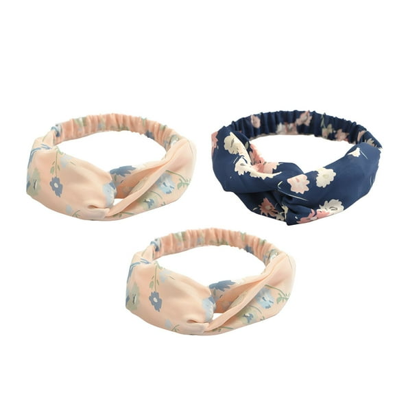 TELOLY 3Pcs Headbands for Women,Cloth Head Wraps,Headwraps for Black Women,Mixing1