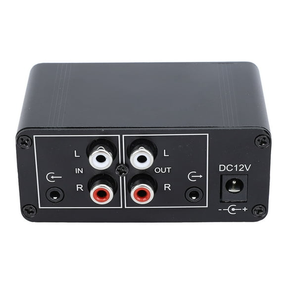 Dual Op Amp, DC 5V-16V Compact Easy To Connect Pre Amplifier for DVD CD Set Top Box MP3 TV Phone for Home Studio