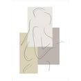 thumbnail image 2 of Ratcliffe, Tiffany 18x24 White Modern Wood Framed Museum Art Print Titled - Geometric Figure, 2 of 4