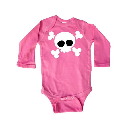 

Inktastic Skull Design Gift Baby Boy or Baby Girl Long Sleeve Bodysuit