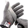 thumbnail image 3 of Cut Resistant Gloves - High Performance Level 5 Protection,HPPE Material, Food Grade. Size Large, 3 of 5