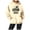 Beige, variant on Letter Pirnted Hoodies for Womens Plus Size"Class of 2026"Printed Hooded Sweatshirts Trendy Drawstrings Long Sleeve V Neck Loose Fit Tops with Pockets Beige M