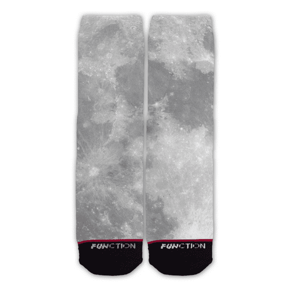 Function - Moon Solar System Astronomy Fashion Socks