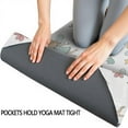 thumbnail image 3 of Fairy Princess Carriage Pattern Hot Yoga Mat Towel Non Slip for Hot Yoga - Quick-Drying Yoga Mat Cover with 4 Corner Pockets with Travel Bag - Hot Yoga Towel Non Slip 74"x26", 3 of 6