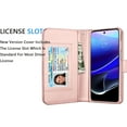 thumbnail image 5 of for Moto G Stylus 2022 5G Case, Motorola G Stylus 2022 Wallet Case, Moto G Stylus 2022 PU Leather Case, EBIZCITY Luxury Cash Credit Card Slots Holder Carrying Folio Flip Cover Kickstand & Hand Strap, 5 of 6