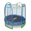 Little Tikes 10ft Sports Trampoline with Basketball Hoop, Enclosure and padded frame