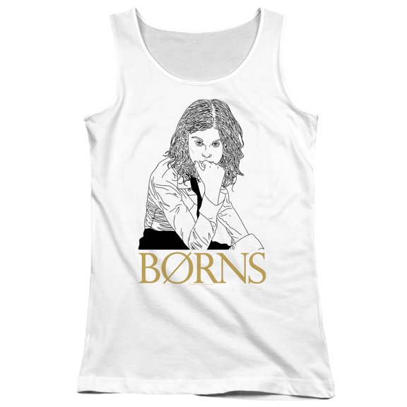 Borns - Outline - Juniors Tank Top - X-Large