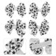 thumbnail image 1 of UPOUART 6Pares Hebillas Con De Fútbol Color Para Estilo Y Eventos Deportivos, 1 of 6