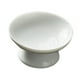 thumbnail image 4 of Bandeja de servir redonda elegante de cerámica, plato para servir, pedestal, tazón para aperitivos Blanco, 4 of 9