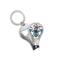thumbnail image 1 of Seychelles Africa National Emblem Fingernail Clipper Cutter Opener Key Chain Scissor, 1 of 3