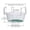 White,B, variant on Transparent Hanging Plant Basket Liners, Plastic Drip Pans with Hanging Hooks, Water-Resistant Replacement Saucers for Outdoor and Indoor Hanging Baskets